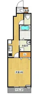 クレドール加古川【1階】の間取り