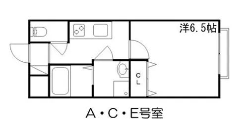 ネストプラス網干駅前【1-A号室】の間取り