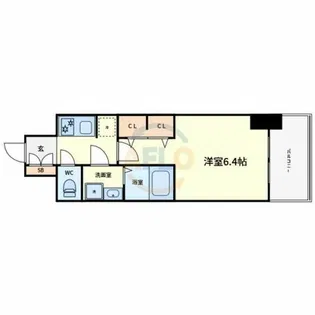 S-RESIDENCE堺altklas【10階】の間取り