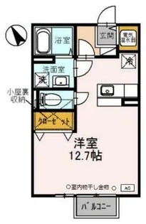 グランマーシーマサノ A【2階】の間取り