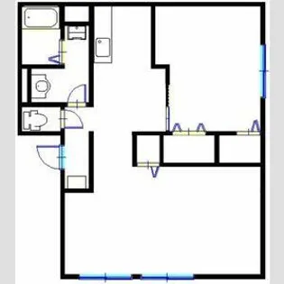 ロイヤルハイツ【Ⅱ102号室】の間取り