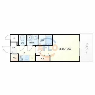 レジュールアッシュあびこ【6階】の間取り