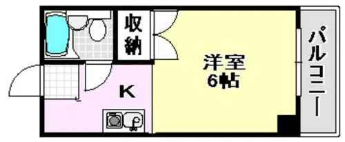 千里セピアテラスⅡ【1階】の間取り