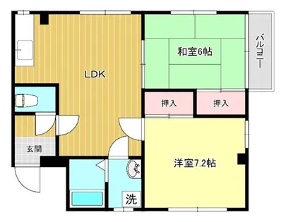 ドリームマンション5【203号室】の間取り