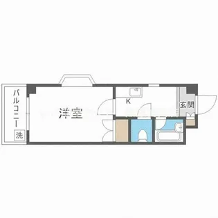 ロイヤル和光【4階】の間取り