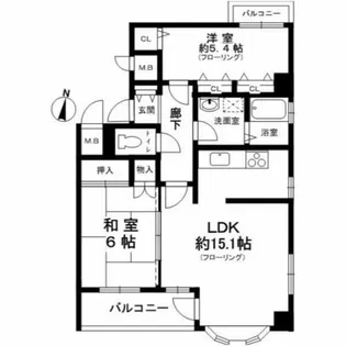 グレースマヤ【3階】の間取り