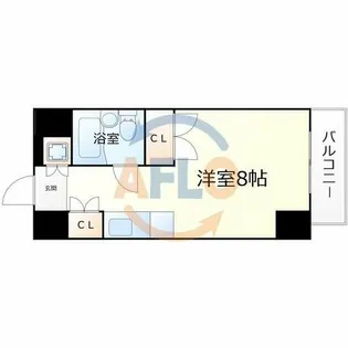 ライオンズマンション今里第3壱番館【7階】の間取り