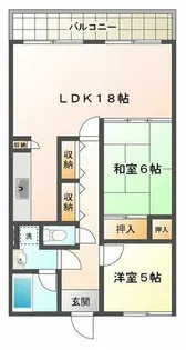 メルヴェーユ桃山台【2階】の間取り