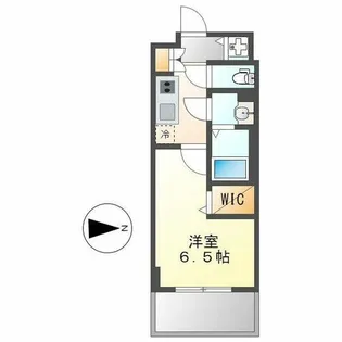 エスリード栄エステージ【407号室】の間取り