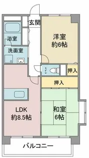 グランドメゾン黒川【4階】の間取り