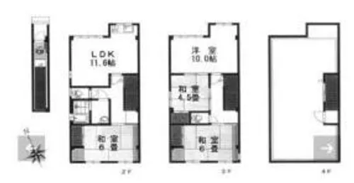 K&Tビル【2F号室】の間取り