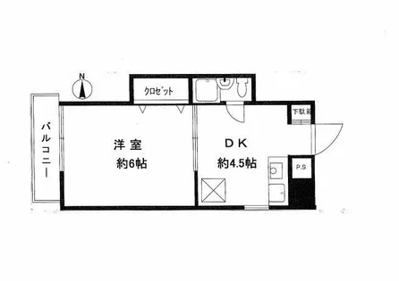 メゾン豊中 PRAT17【3階】の間取り