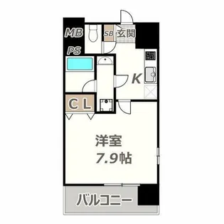 レクシア阪南町【701号室】の間取り