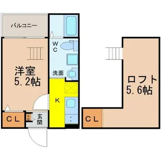ブランフィーユ【1階】の間取り