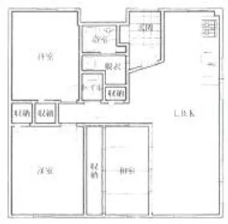赤穂プラザハイツ【301号室】の間取り