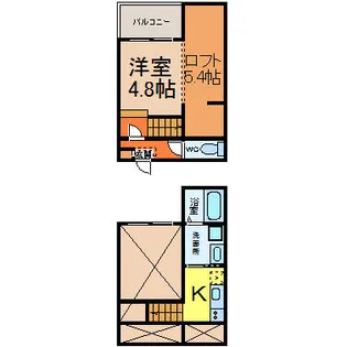 ミューズ【1階】の間取り