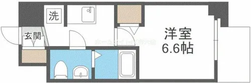 エグゼ大阪CITYアインツ【7階】の間取り