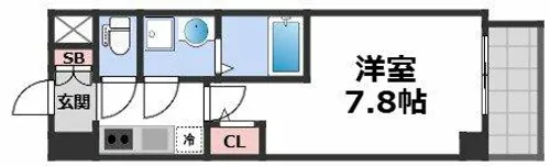 アーデンタワー西本町【11階】の間取り