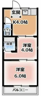 桜井マンション【3階】の間取り
