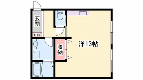 ビッグフォレスト宮上【2階】の間取り