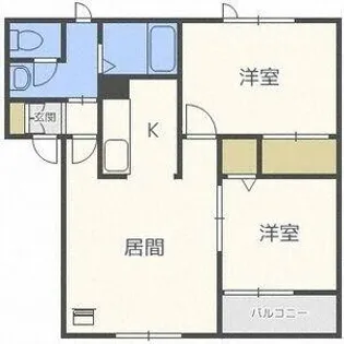 ハイセレール123【102号室】の間取り