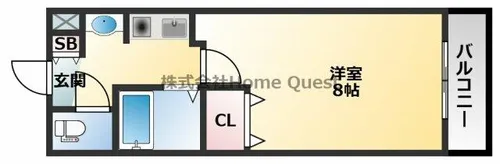 パークガーデン【3階】の間取り