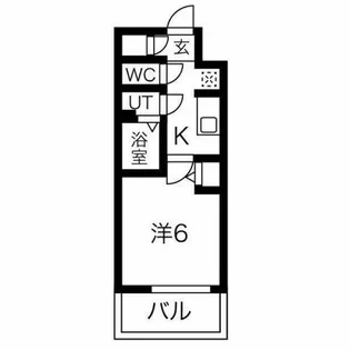 メイクス今池PRIME【5階】の間取り