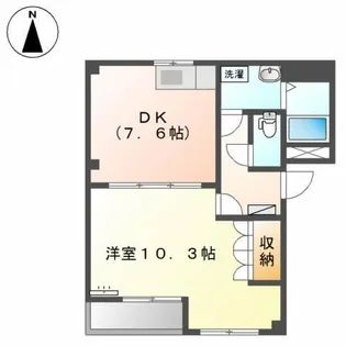 オレンジハウス【2階】の間取り