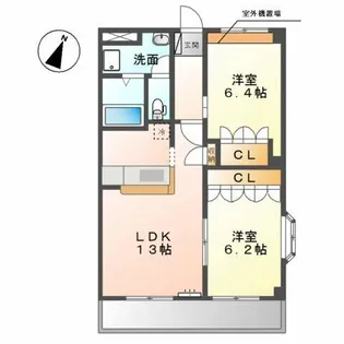 エンジョイ ライフ【2階】の間取り