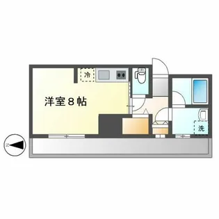 アヴェニール徳川【13階】の間取り