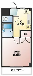Slow Heights【102号室】の間取り