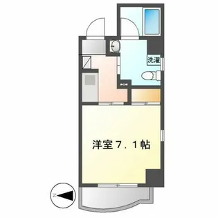 M&Y上前津【802号室】の間取り