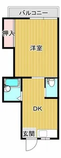 マンション華【1階】の間取り
