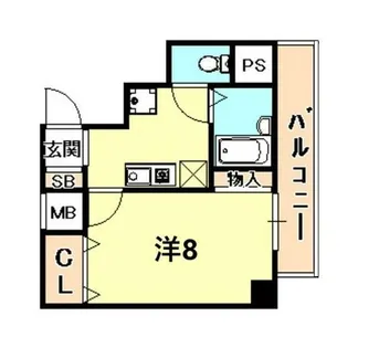 WEED15【2階】の間取り