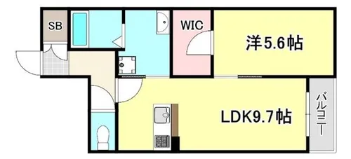 MOCXION御影【3階】の間取り