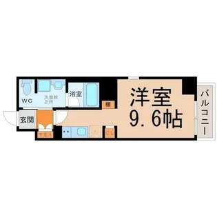 グレーシアコート金山【9階】の間取り