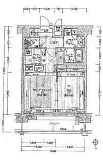プレサンス天満橋アンジェ【9階】の間取り