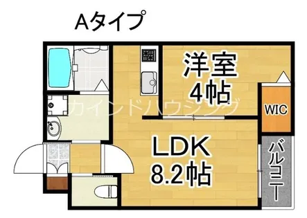 H-maison住之江Ⅲ【1階】の間取り