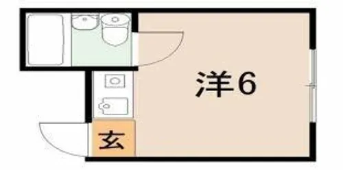 YOUハイム衣摺【1階】の間取り