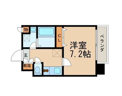 クレシェール大須【4階】の間取り