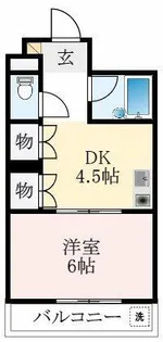 大阪府松原市天美北7丁目【アパート】の間取り