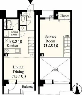 PRECIOUS SITE【3階】の間取り