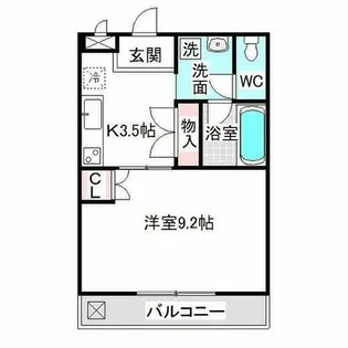 アネックス原【2階】の間取り
