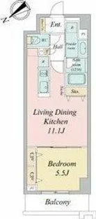 グランルクレ新栄イースト【6階】の間取り