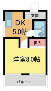 カーサ上甲子園【304号室】の間取り