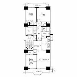シーアイマンション第二本郷【4階】の間取り