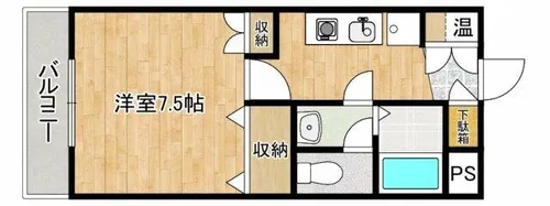 ラ・ルミエール【3階】の間取り