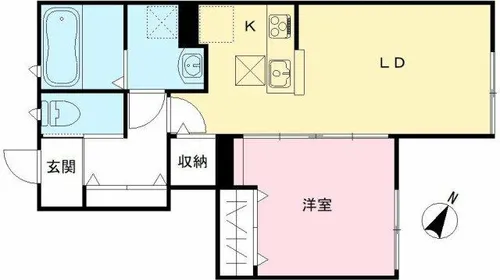 アコード【1階】の間取り