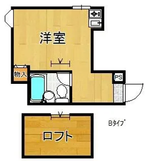 メリーゴーランドオリオノ【2階】の間取り