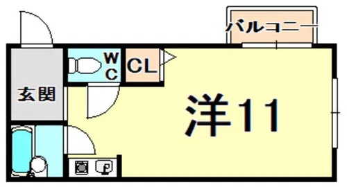 エール21【3階】の間取り